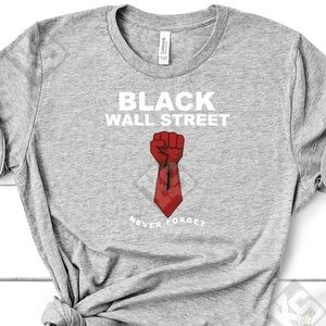 Black‎ Wall Street Tee